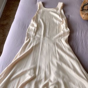 Urban outfitters off cream open back dress
